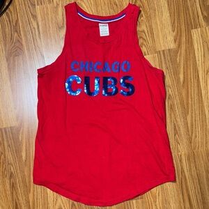 VS PINK Chicago Cubs Tank Top medium
